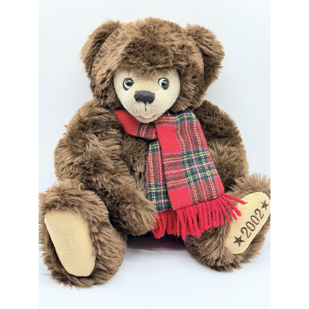 CLIFFORD BERRYMAN BEAR Authentic Teddy Bears Dated 2002 Brown/Tan 12” Plush Toy